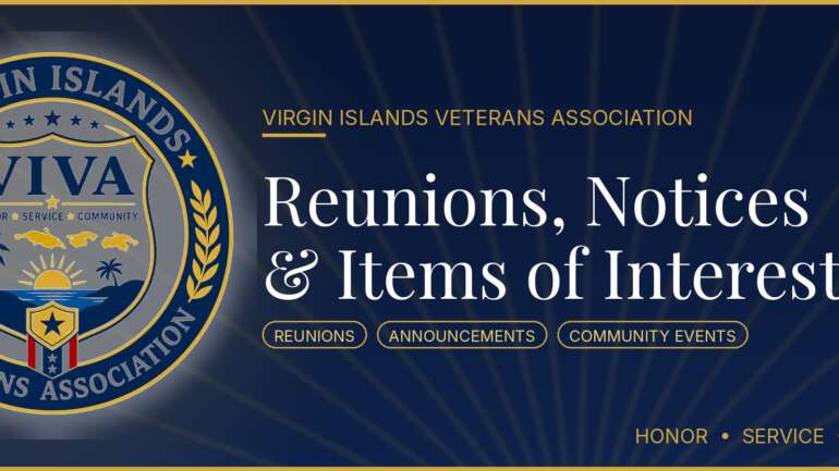 REUNIONS, NOTICES & ITEMS OF INTEREST