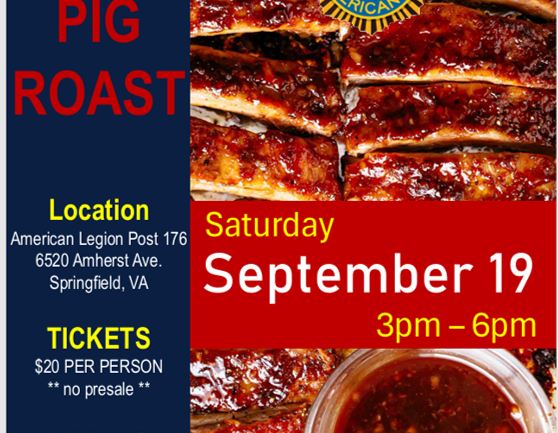 VIVA Supports Sons of the American Legion 12th Annual Pig Roast at Post 176 in Springfield