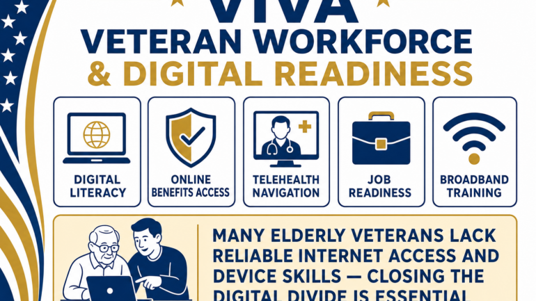 Veteran Workforce & Digital Readiness Initiative to Close the Digital Divide Across the Virgin Islands Veteran Community